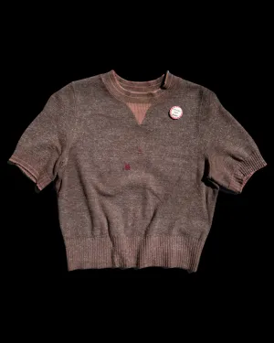 1940s Knit V Stitch Sweater