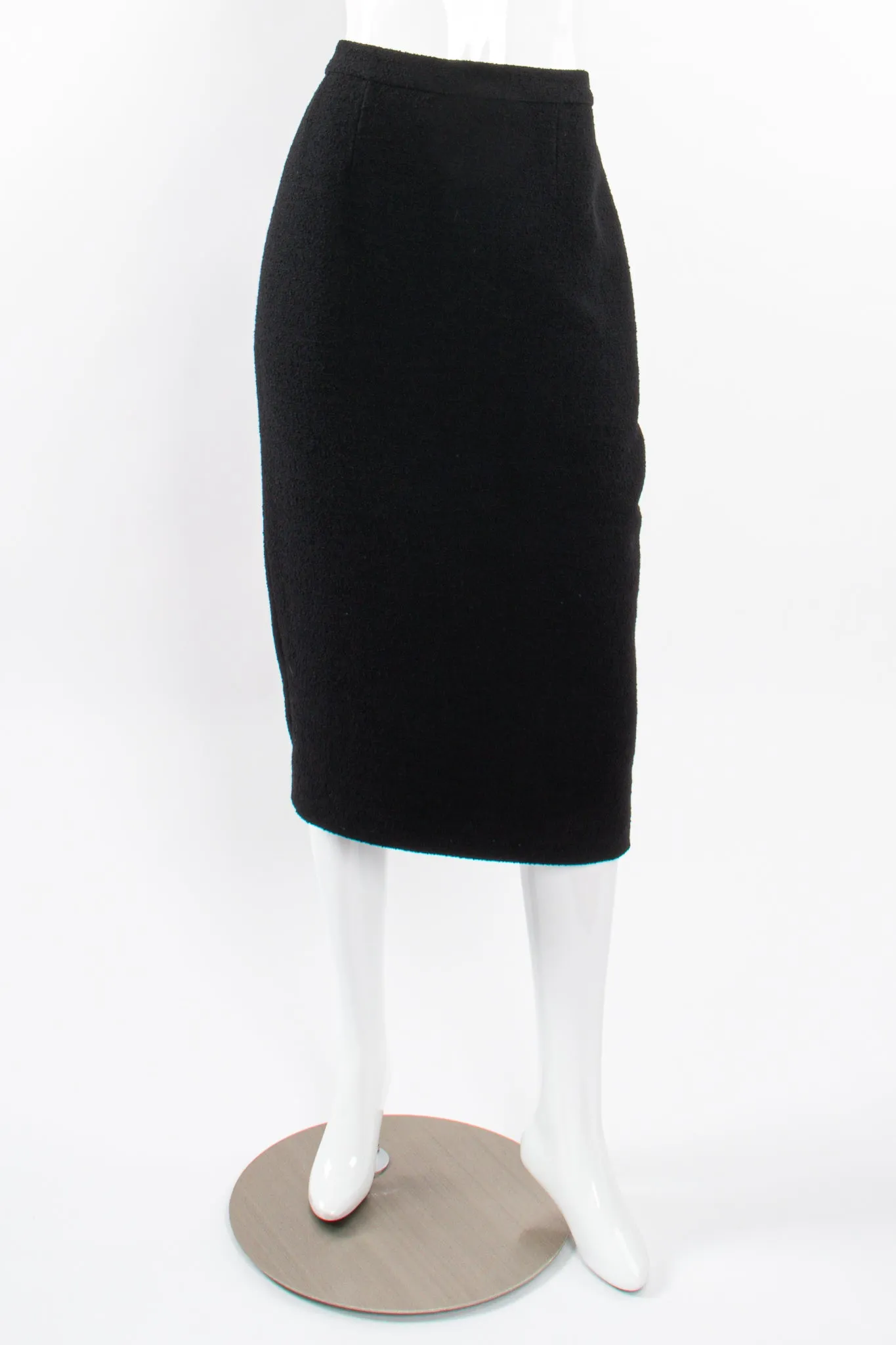 1993 A/W Bouclé Midi Pencil Skirt