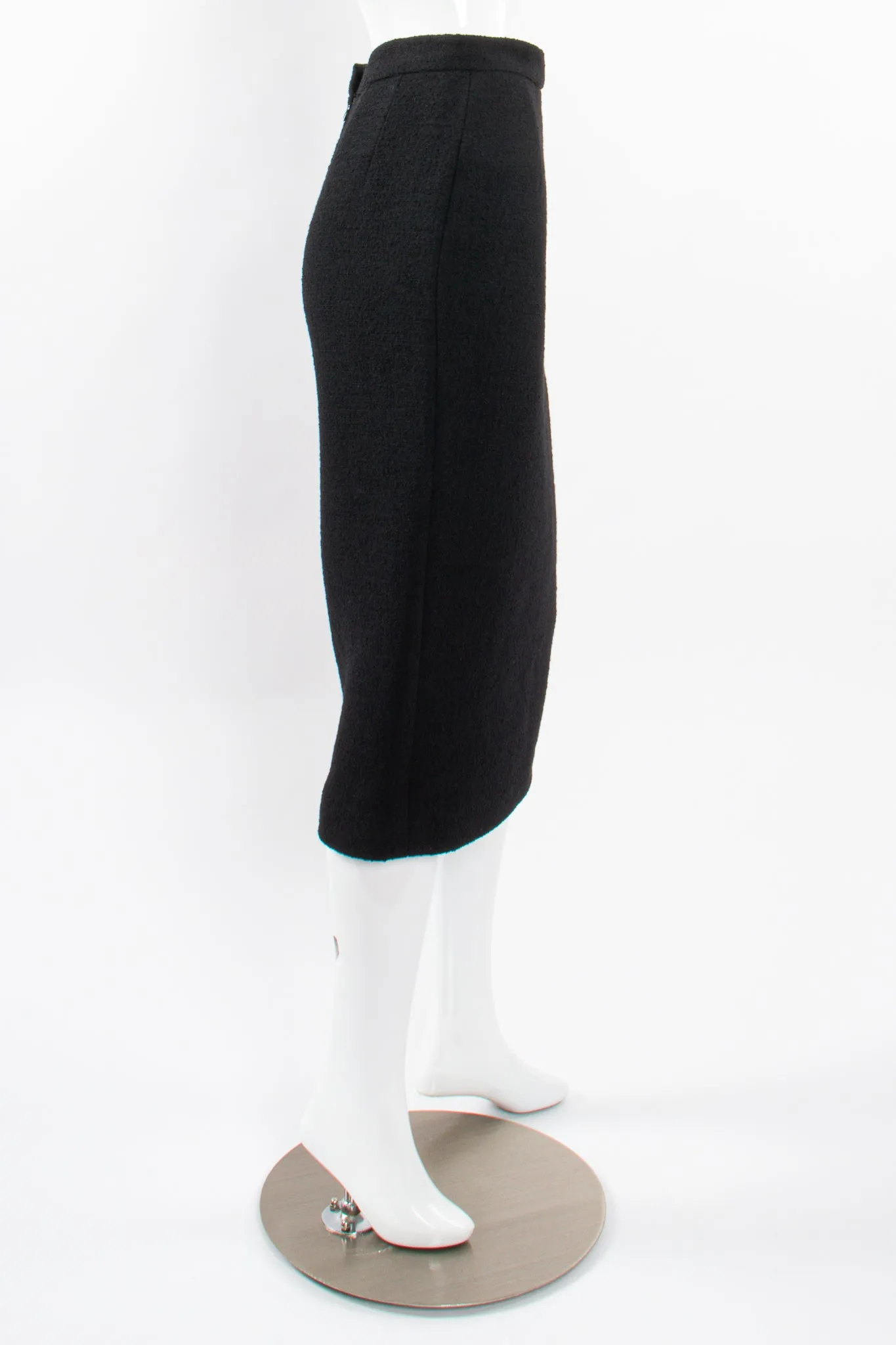 1993 A/W Bouclé Midi Pencil Skirt