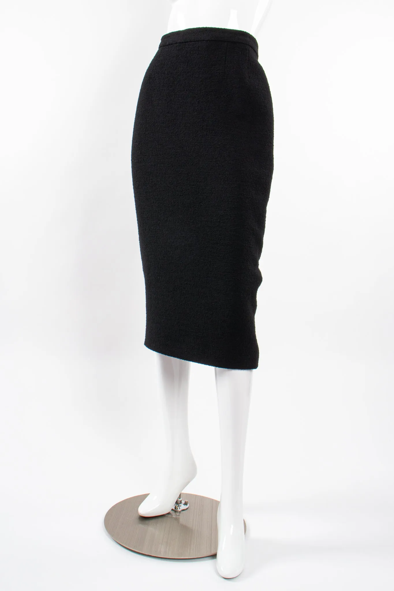 1993 A/W Bouclé Midi Pencil Skirt