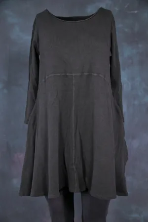 7233 Solstice Thermal Swing Dress-Black-U