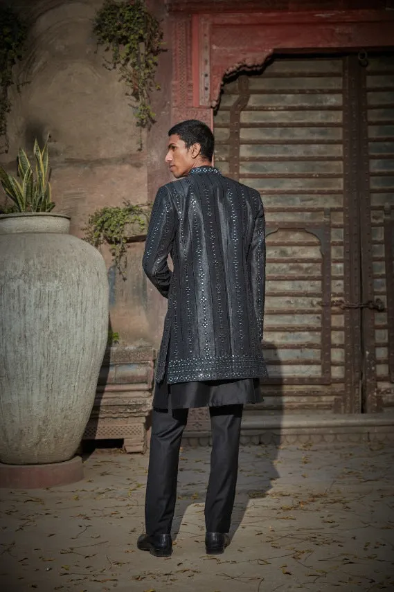 Alan Indo-Western Jacket Set