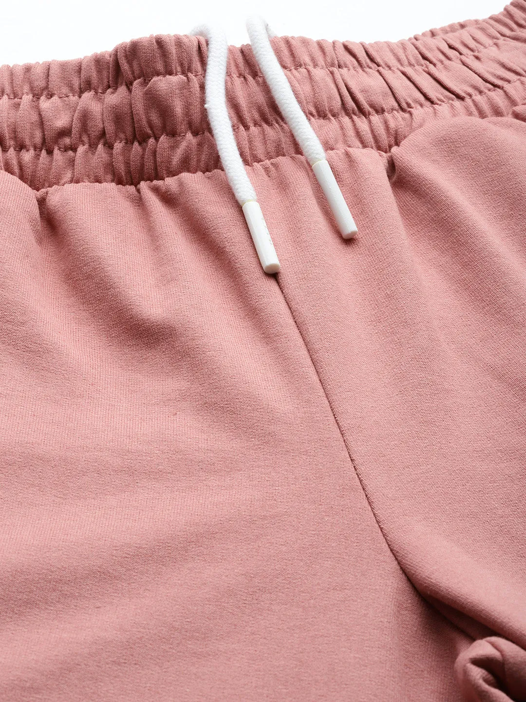 Alcis Women Pink Solid Track Pant
