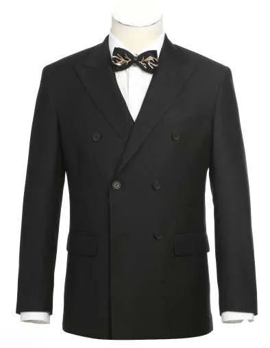 Alessandro Vitello by Renoir 2-Piece Slim Fit Double Breasted Suit 201-1
