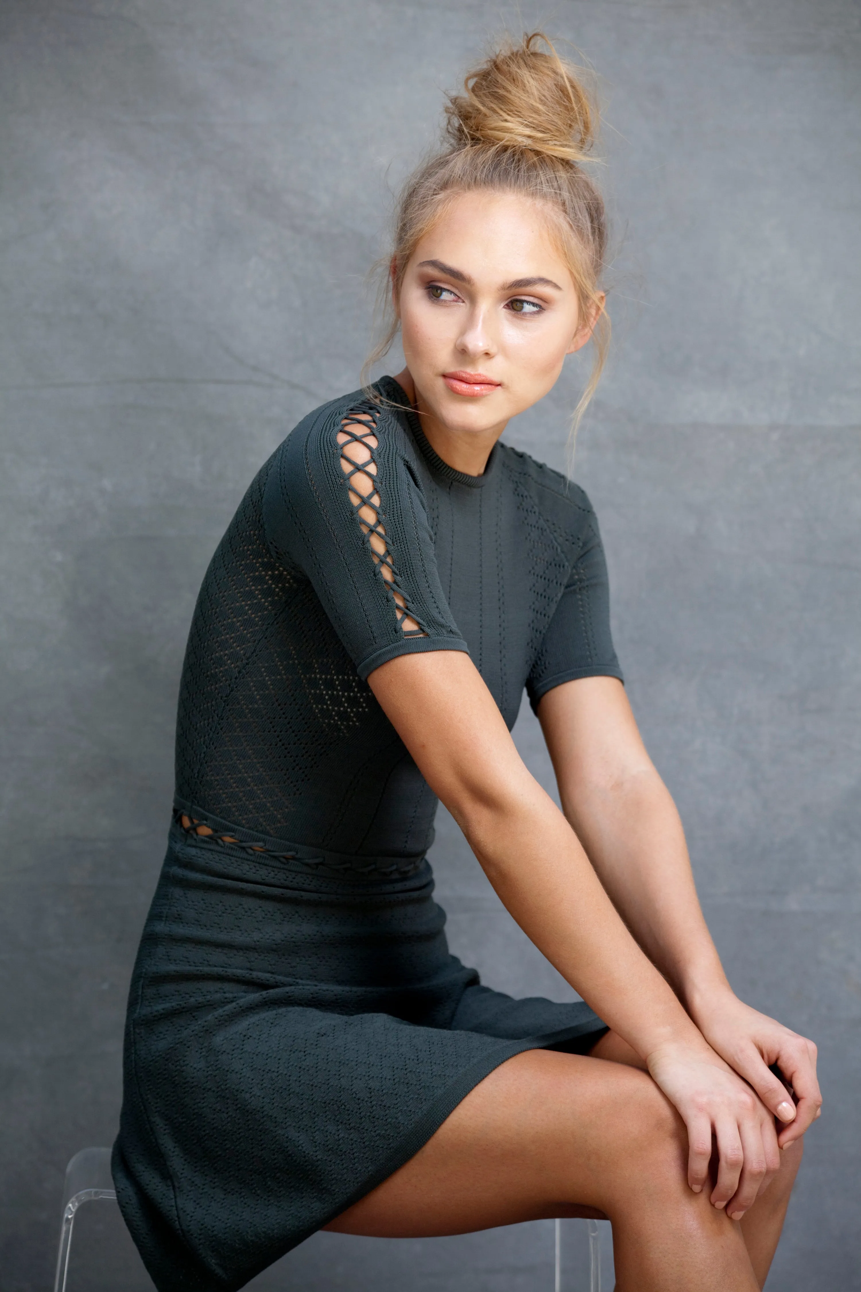 Alexa Fit and Flare Dress