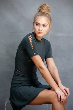 Alexa Fit and Flare Dress