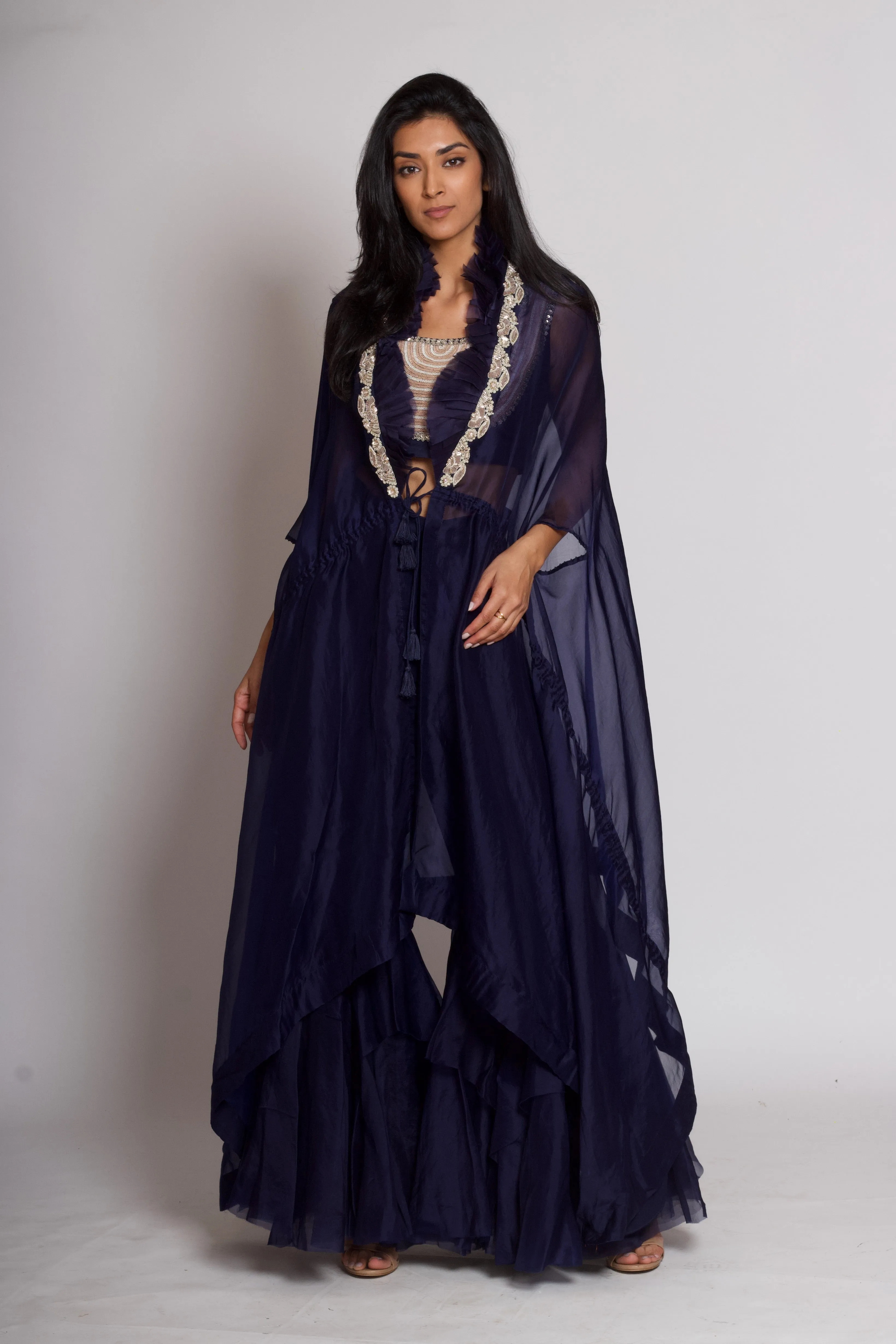 Anamika Khanna Crop Top Skirt Set