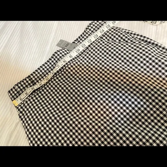 Ann Taylor Pencil Skirt Checkered Plaid 6P