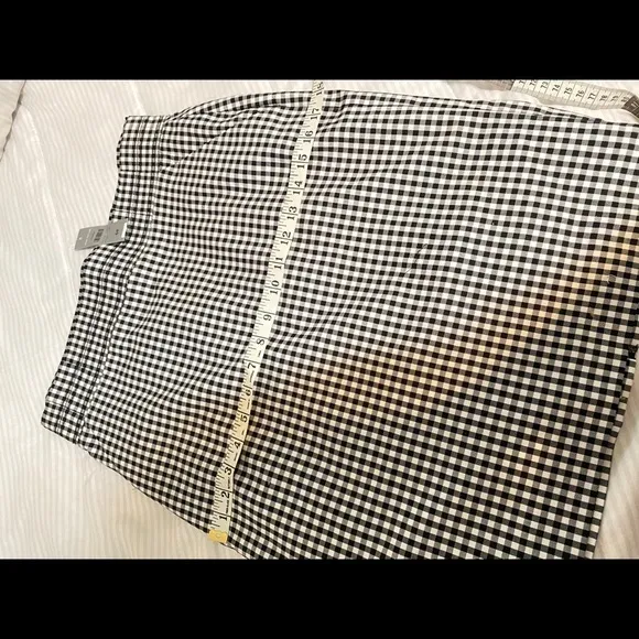 Ann Taylor Pencil Skirt Checkered Plaid 6P