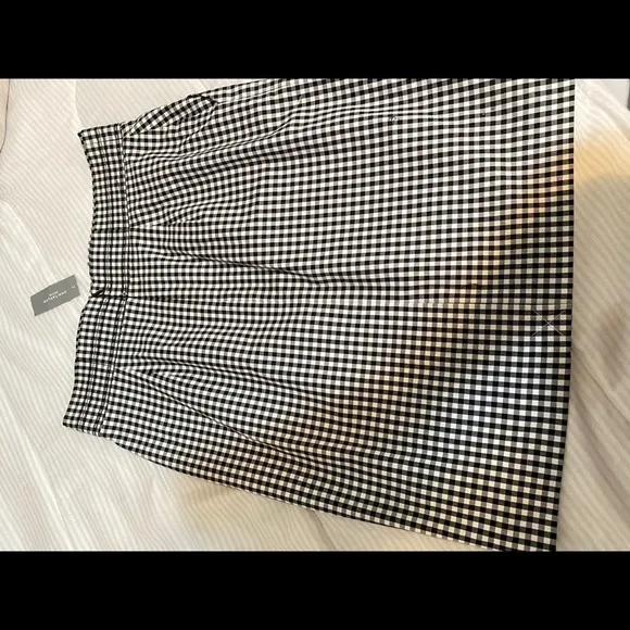 Ann Taylor Pencil Skirt Checkered Plaid 6P