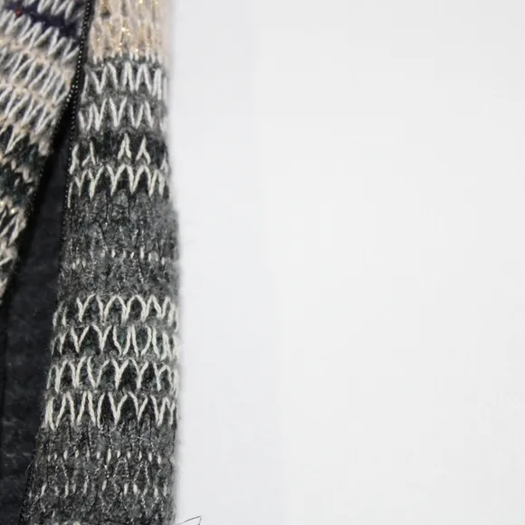 Anthropologie Cecelia Prado Glinted Sweater Skirt Fringed Pencil XS NWT