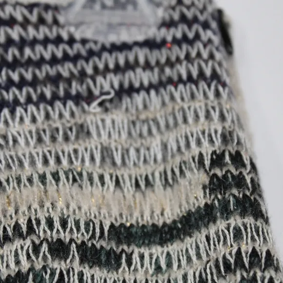 Anthropologie Cecelia Prado Glinted Sweater Skirt Fringed Pencil XS NWT