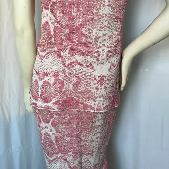 Anthropologie Dudalina Knit Tank Top and Skirt Set