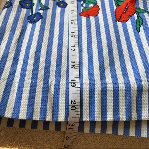 Anthropologie Vertical Garden Pencil Skirt Size 0