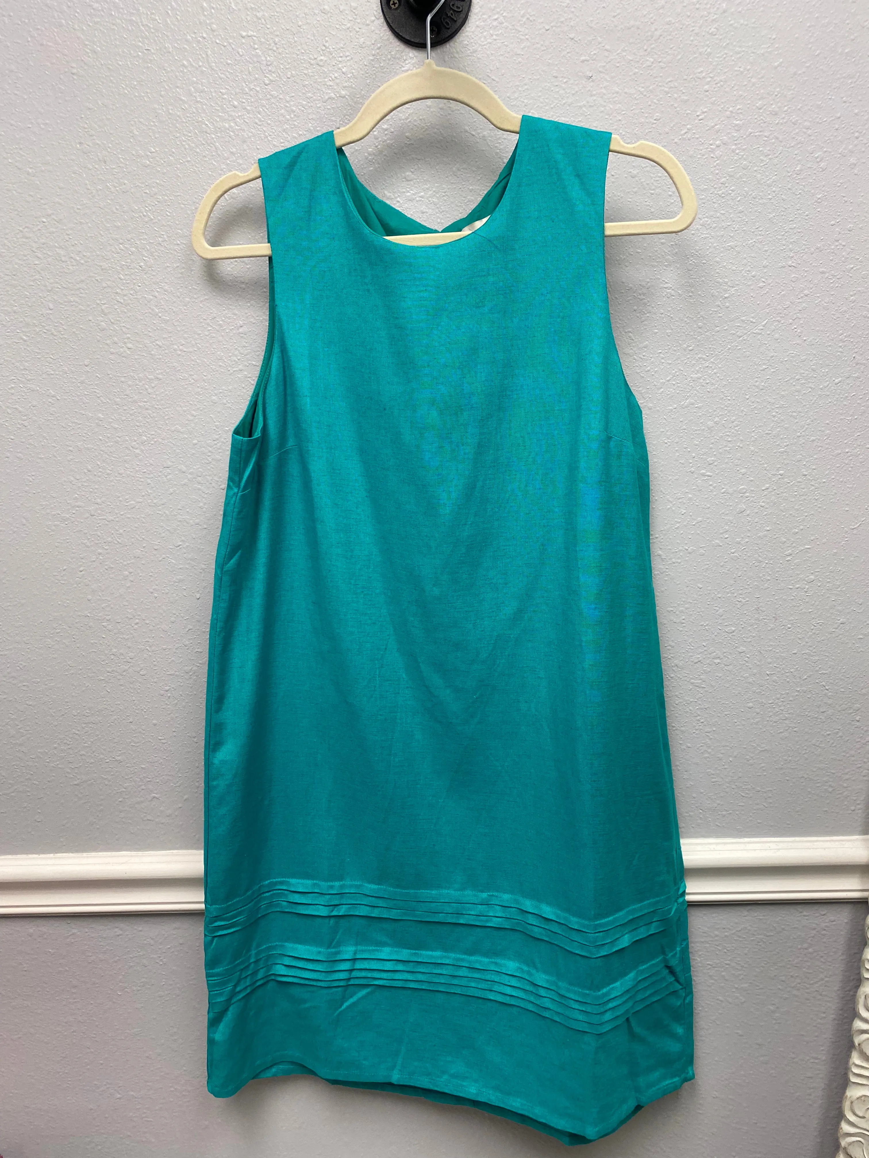 Aqua Shift Dress
