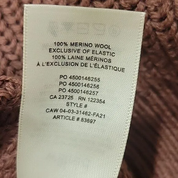 Aritzia Wilfred Montpellier crop turtleneck sweater, 2XS