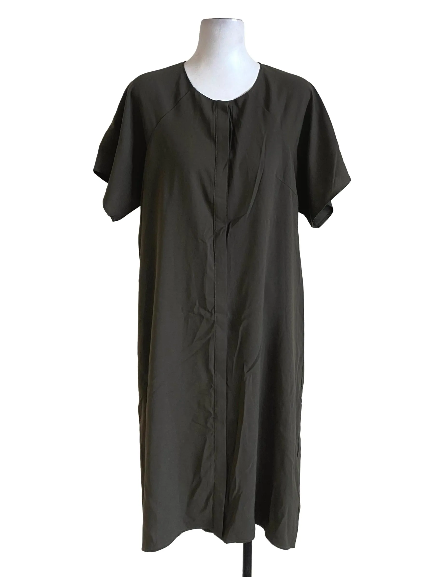 Army Green Shift Dress