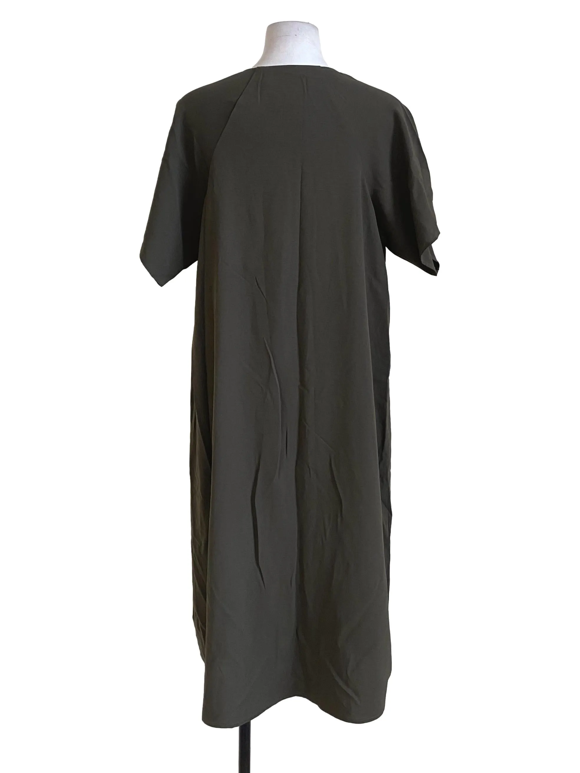 Army Green Shift Dress