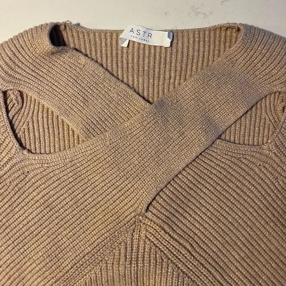 Astr the Label Viana Rib-Knit Sweater