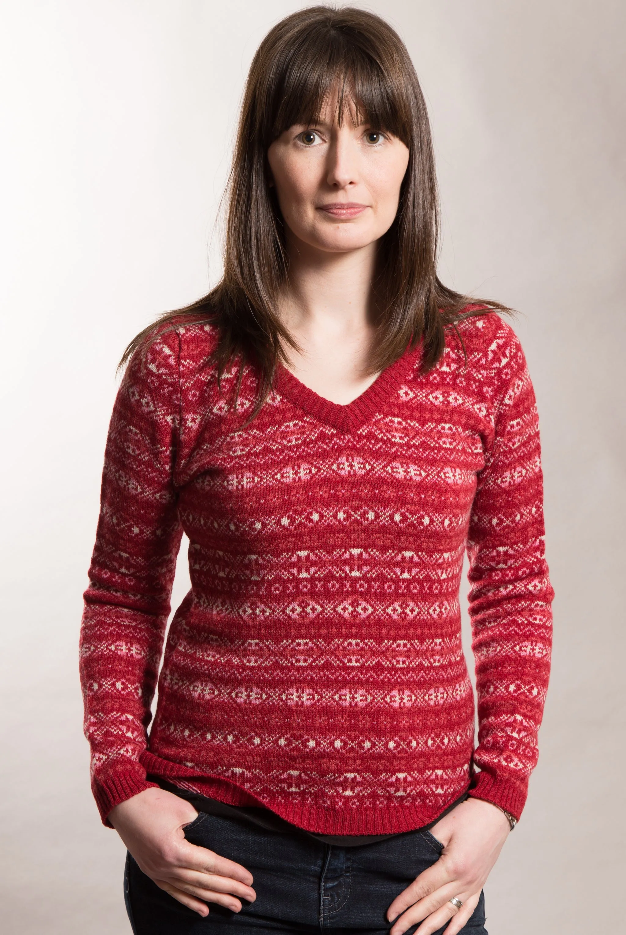 Aunty Mays Jumper V-Neck