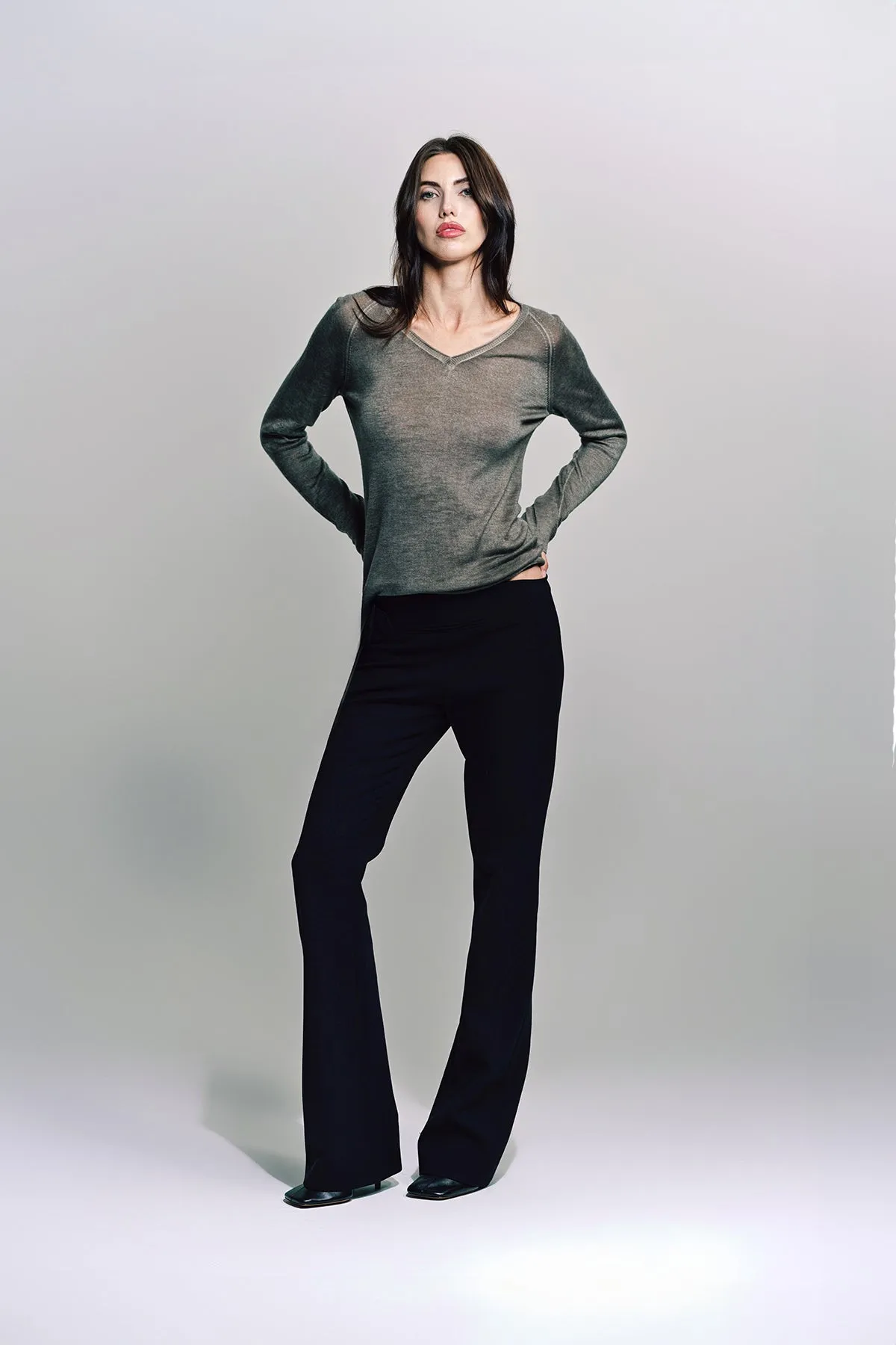AVANT TOI | HAND PAINTED OFF-GAUGE PULLOVER