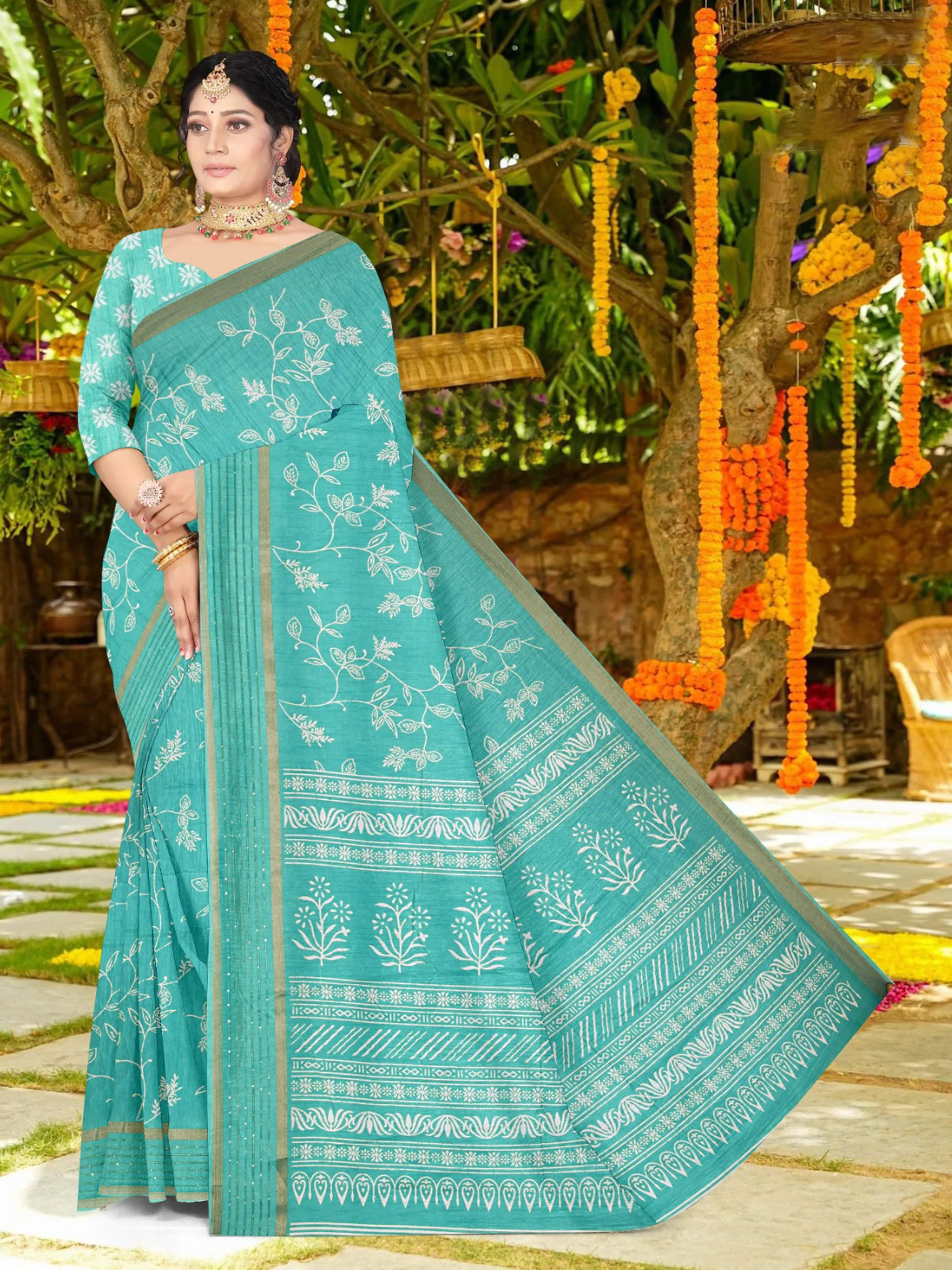 Baby Pink  Soft Silk saree | BUY 1 GET 1 FREE