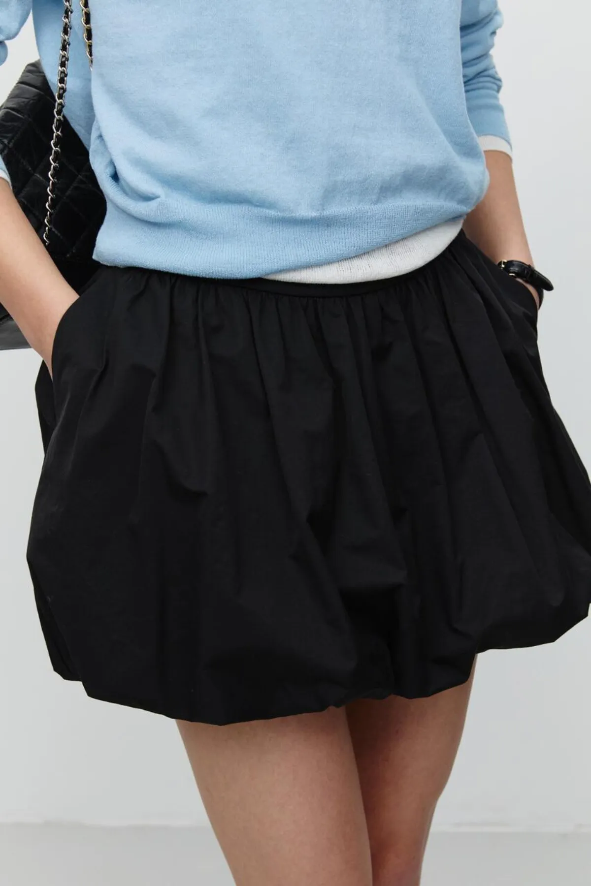 Balloon Mini Skirt
