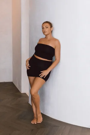Bamboo Delos Mini Skirt - Black