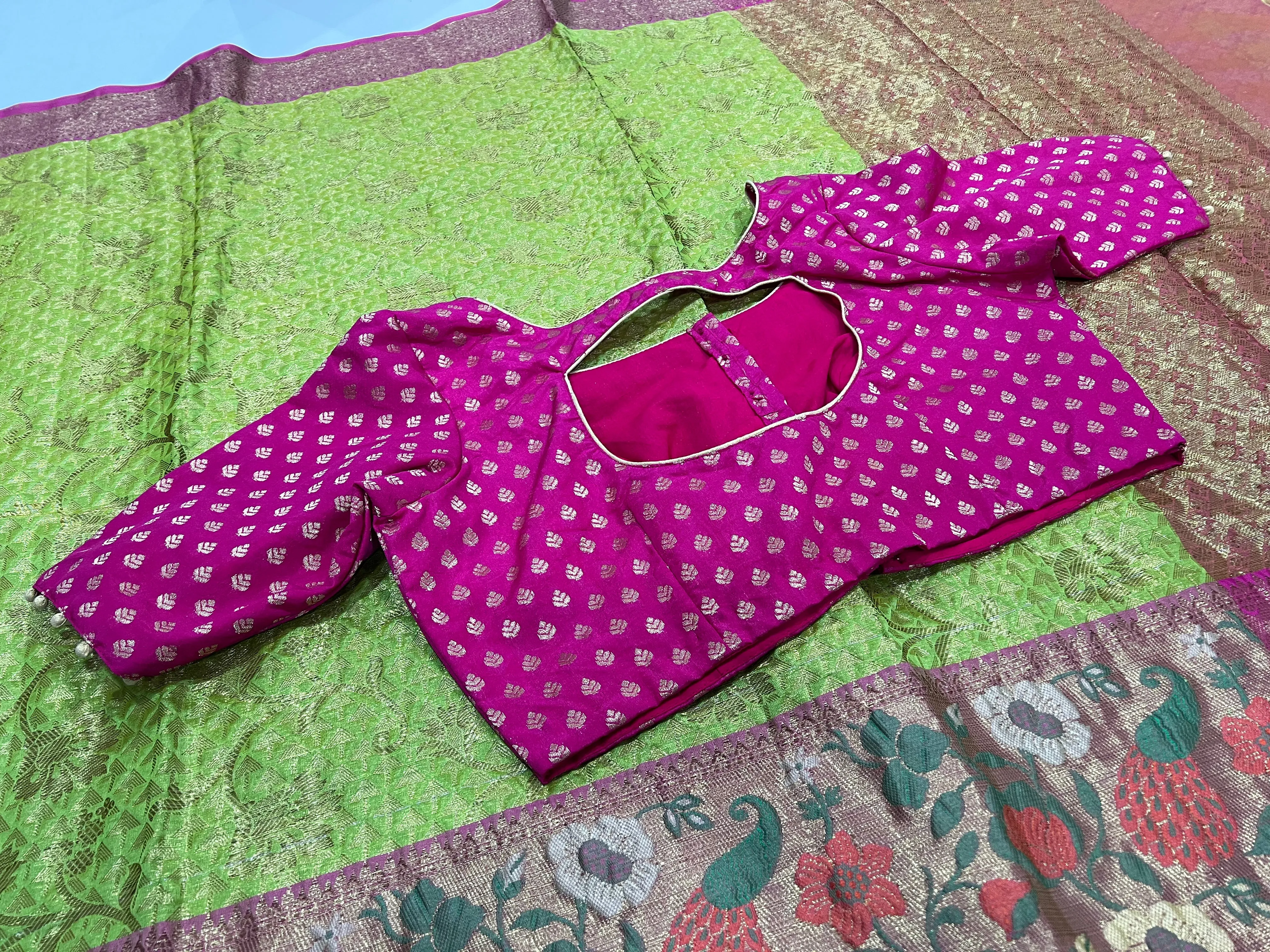 Banaras Jacquard Saree