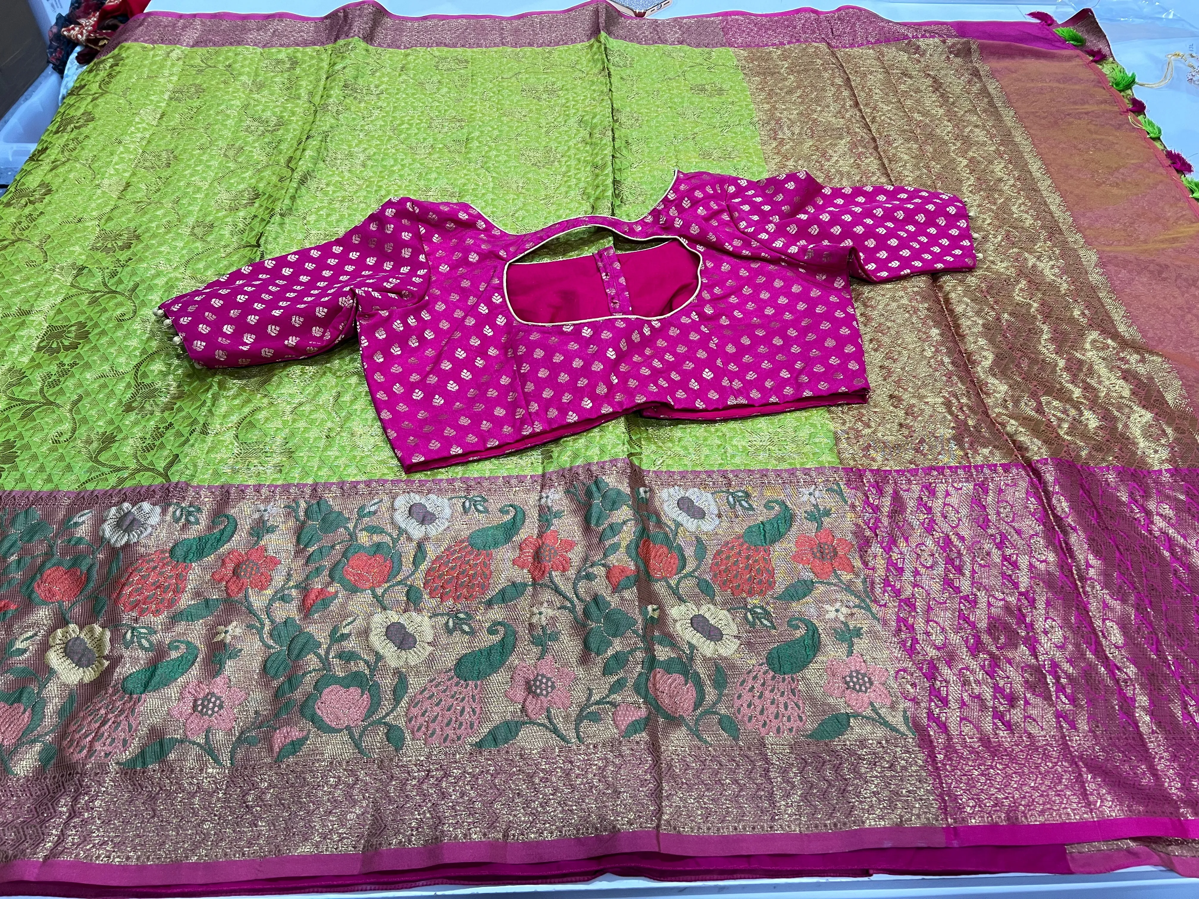 Banaras Jacquard Saree