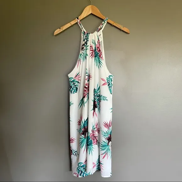 BB Dakota Harlet Trapeze Dress Orchid Jungle Print