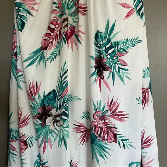 BB Dakota Harlet Trapeze Dress Orchid Jungle Print