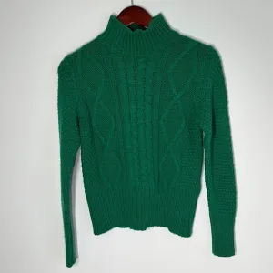 Beautiful green wool blended Chiaramente Sweater Size Medium made in Italy