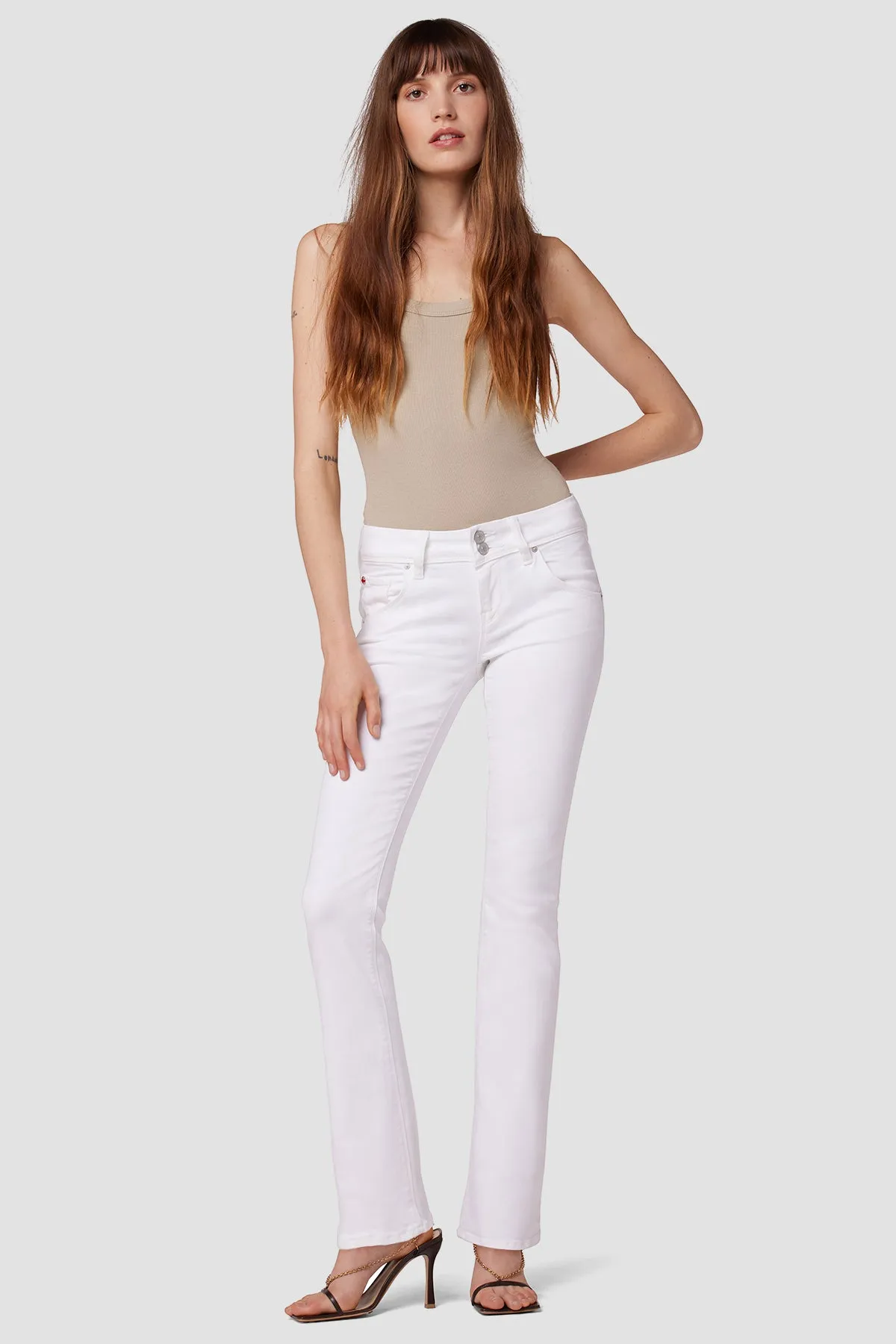 Beth Mid-Rise Baby Bootcut Petite Jean