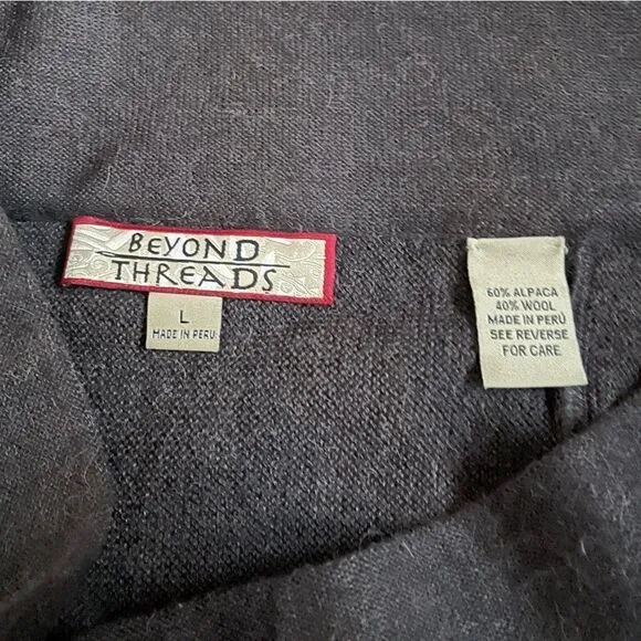 Beyond threads banded alpaca knit pencil skirt