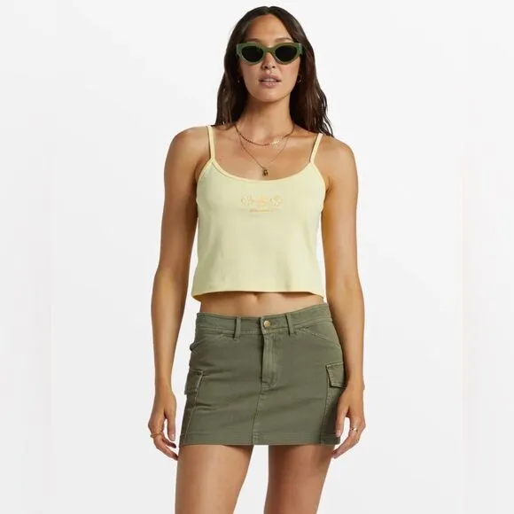 Billabong Hilary Cargo Skirt - Canteen