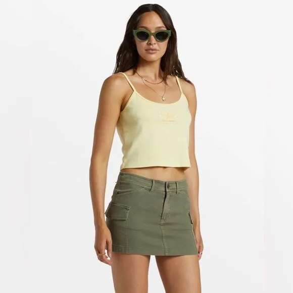Billabong Hilary Cargo Skirt - Canteen