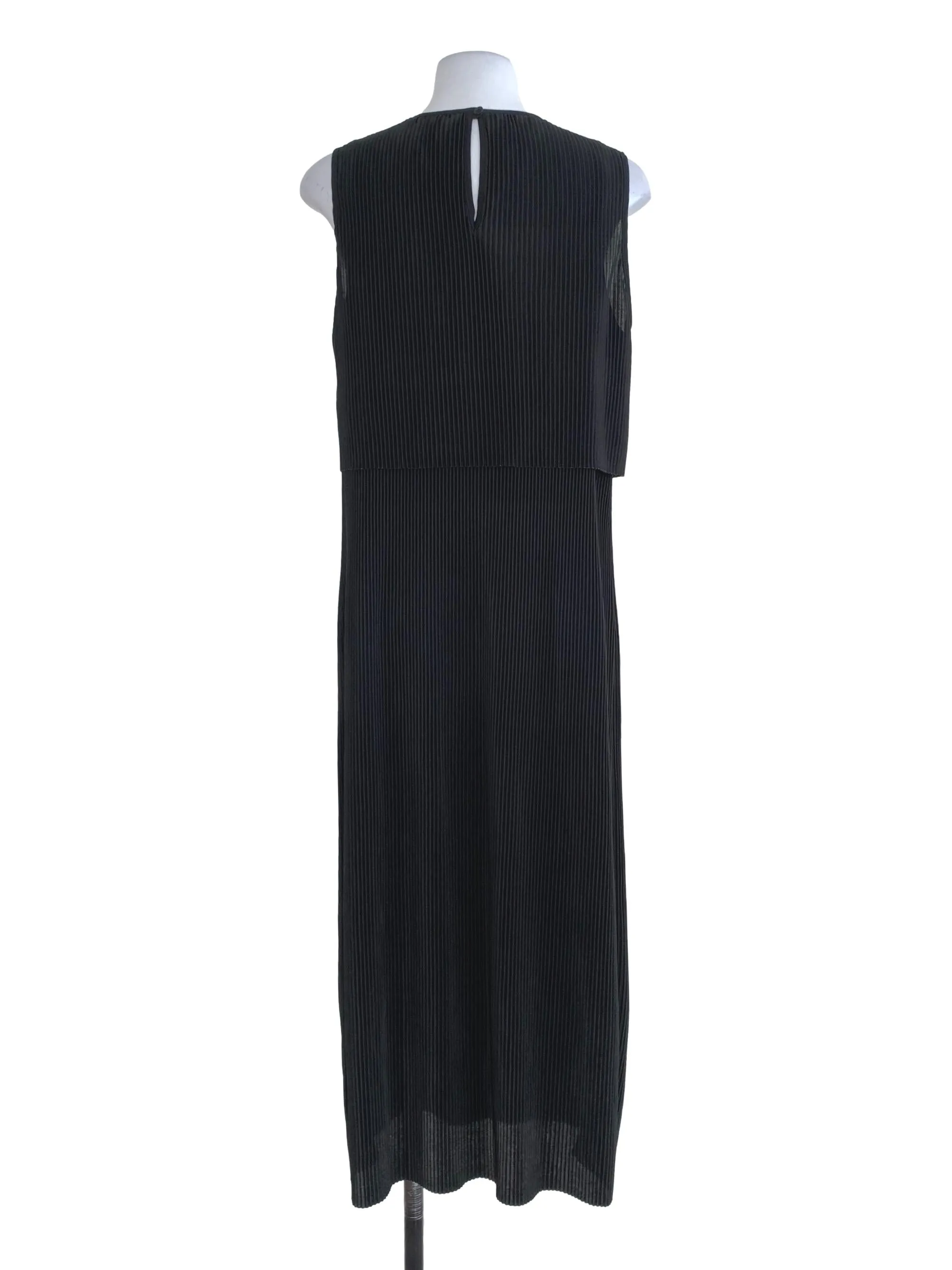 Black Plain Shift Dress