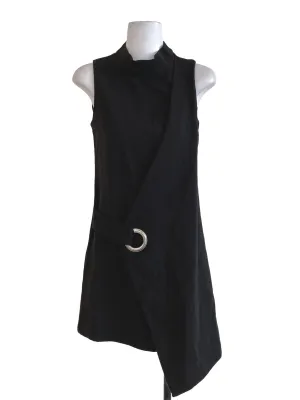 Black Plain Shift Dress