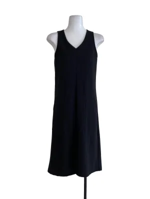 Black Plain Shift Dress