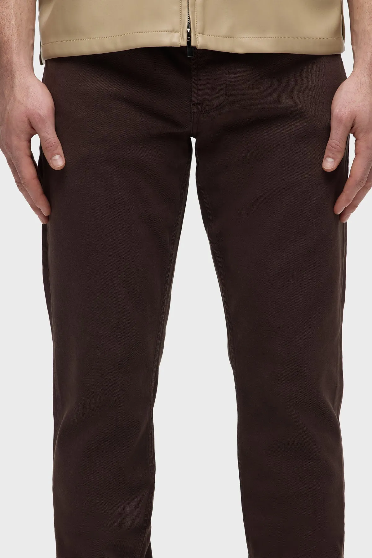 Blake Slim Straight Twill Pant