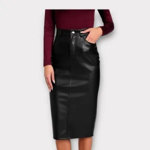 BlankNYC Faux Leather Pencil Skirt