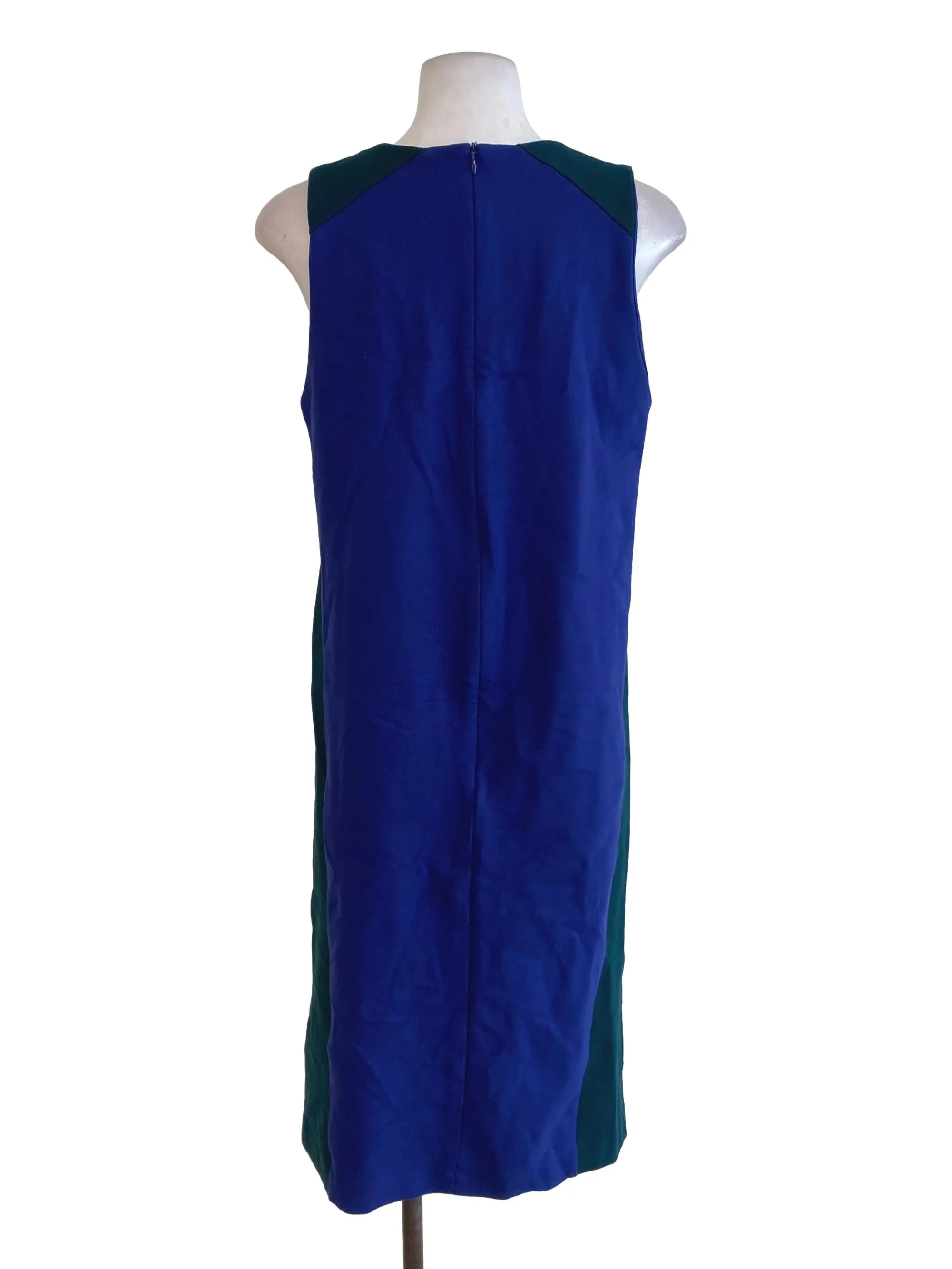 Blue Green Shift Dress