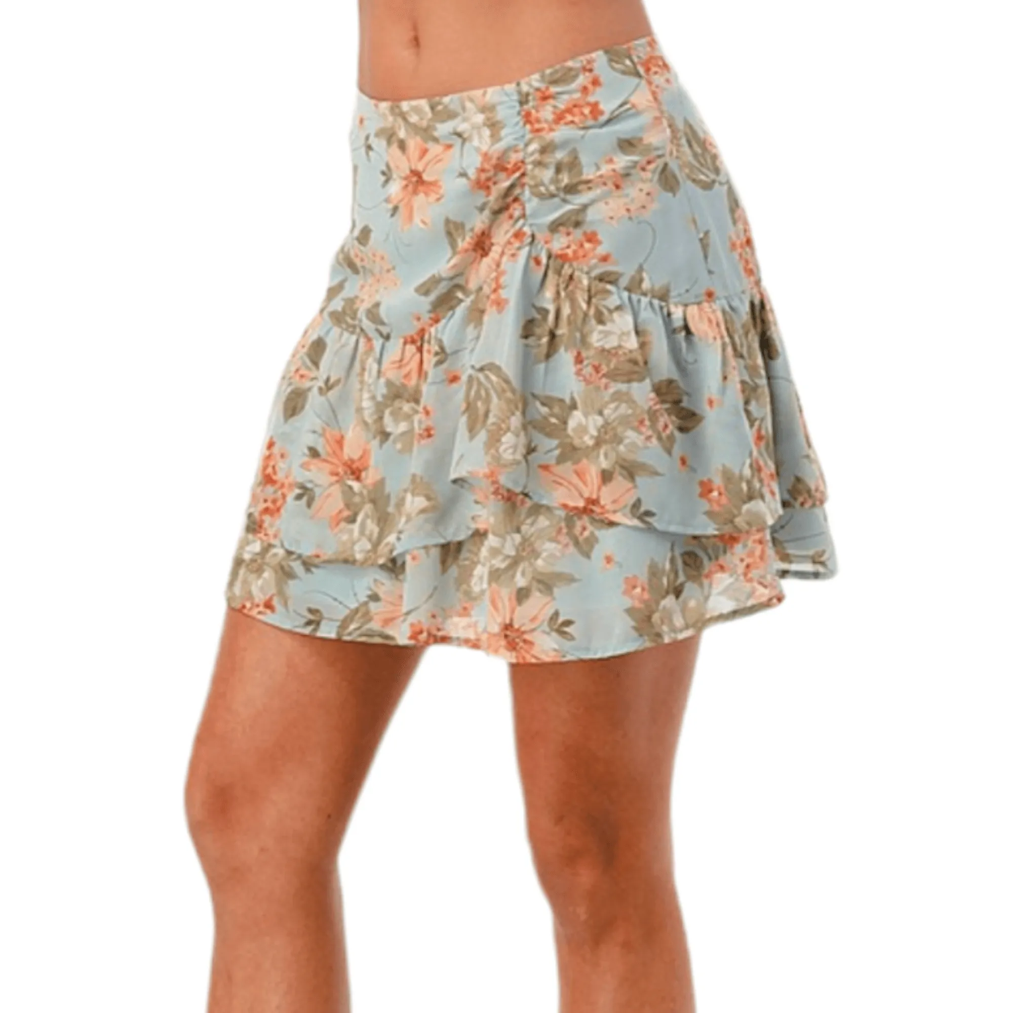 BLUE MALIBU MINI SKIRT