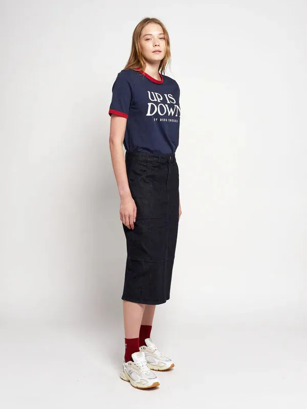 Bobo Choses pencil denim skirt