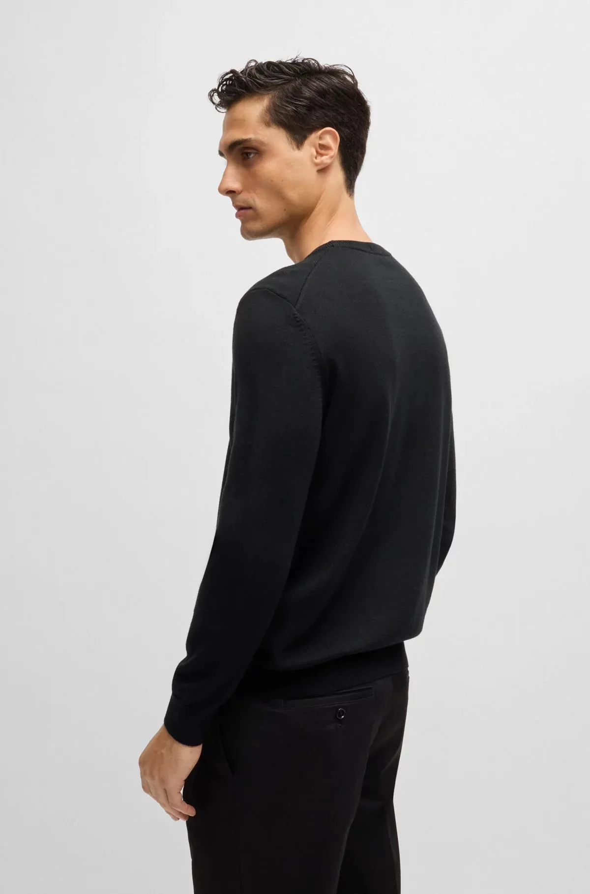 BOSS V-Neck Knitwear - Baram-LPB  bscs
