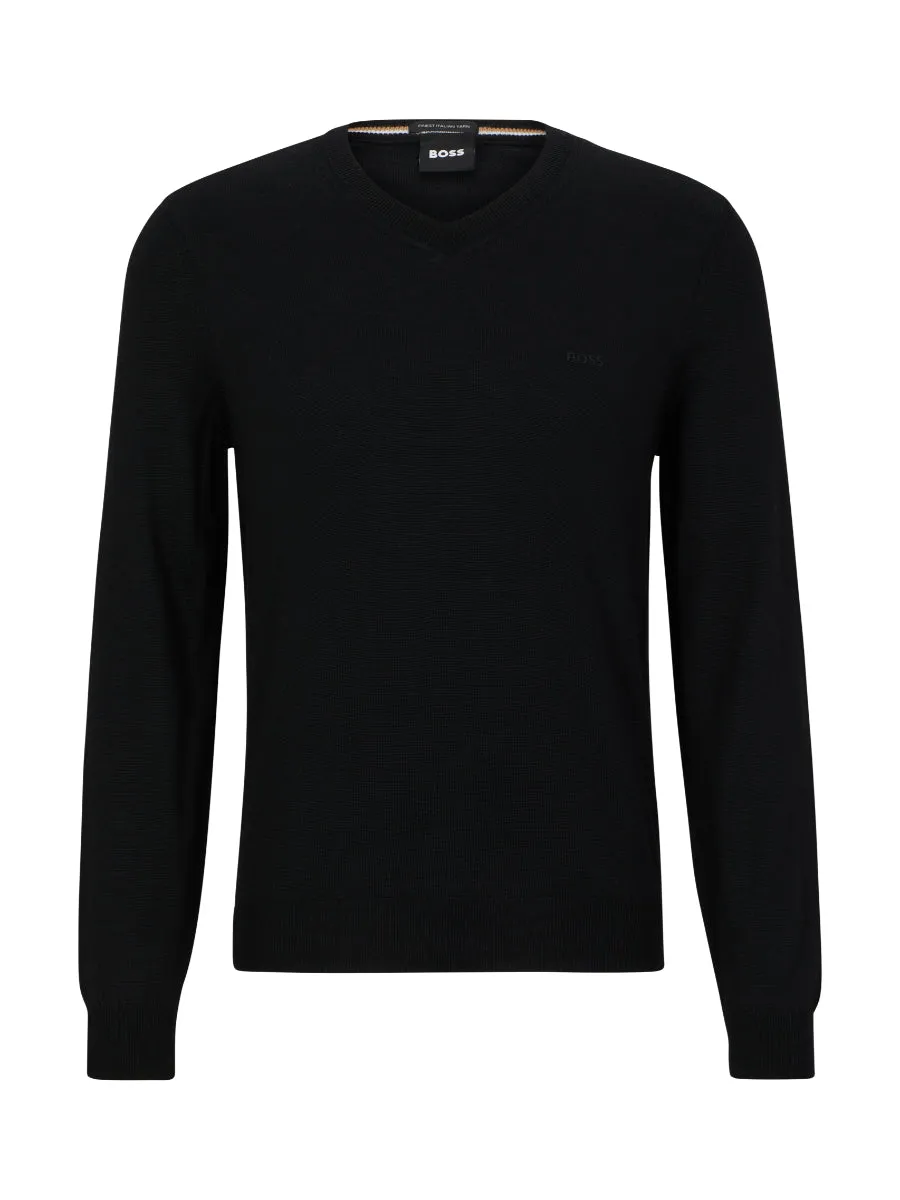 BOSS V-Neck Knitwear - Baram-LPB  bscs