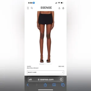 brand new danielle guizio micro mini skirt