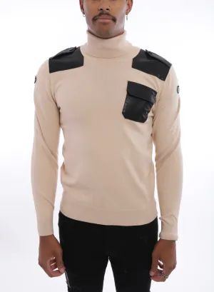 Burke Turtleneck - Cream