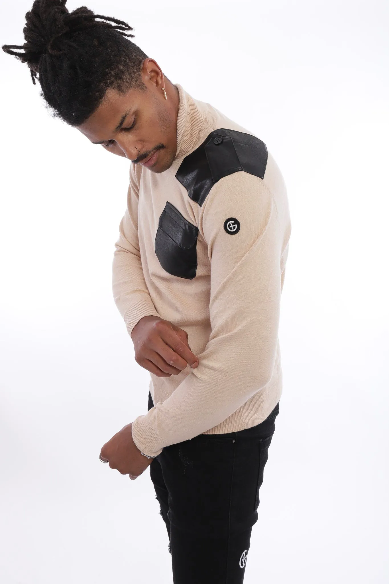 Burke Turtleneck - Cream